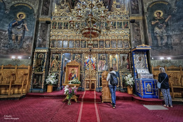 Main Altar of the St. Antony’s Church. Bucharest