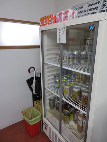 姫路競馬場の喫茶愛の冷蔵庫