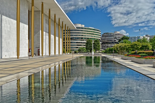 Kennedy Center & Watergate Buildings in Washington, D.C.
