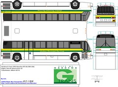 Gardena G-Trans 1995 Nova Bus RTS-06 paper bus