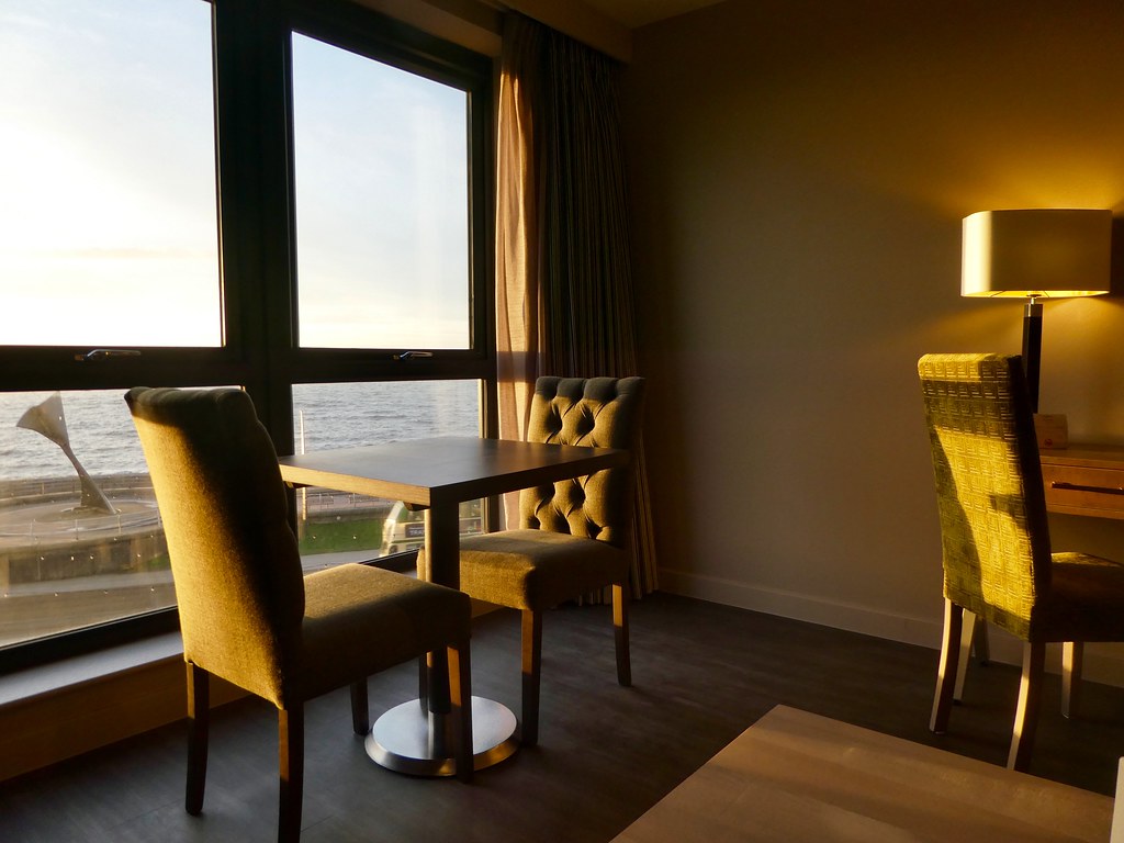 Our deluxe executive room at the Boulevard Hotel, Blackpool