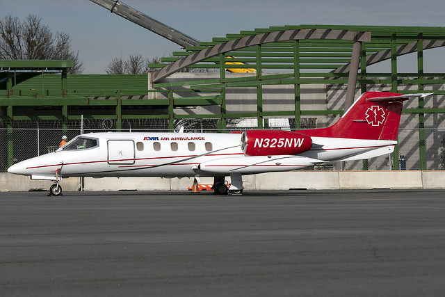 N325NW - Learjet 35 - AMR Air Ambulance - KATL - Jan 2020