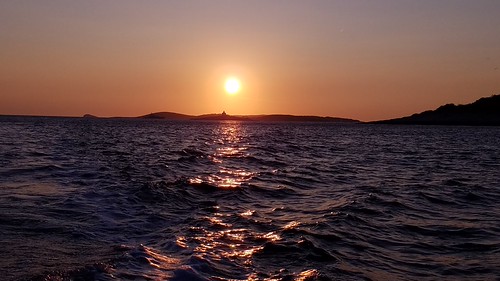 Sunset on Hvar Croatia by alps.rider.2018,