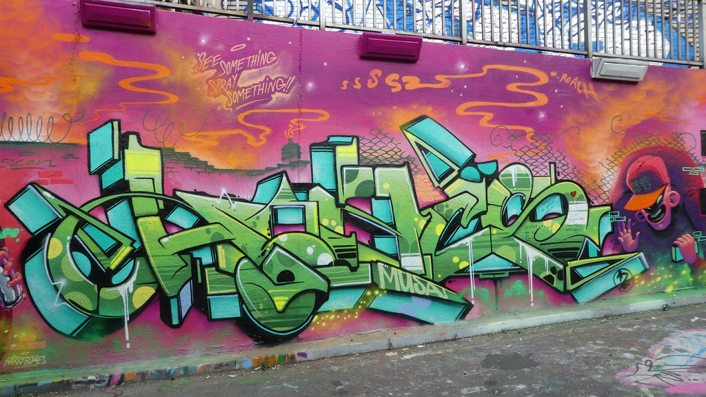 Hoacs graffiti, Leake Street