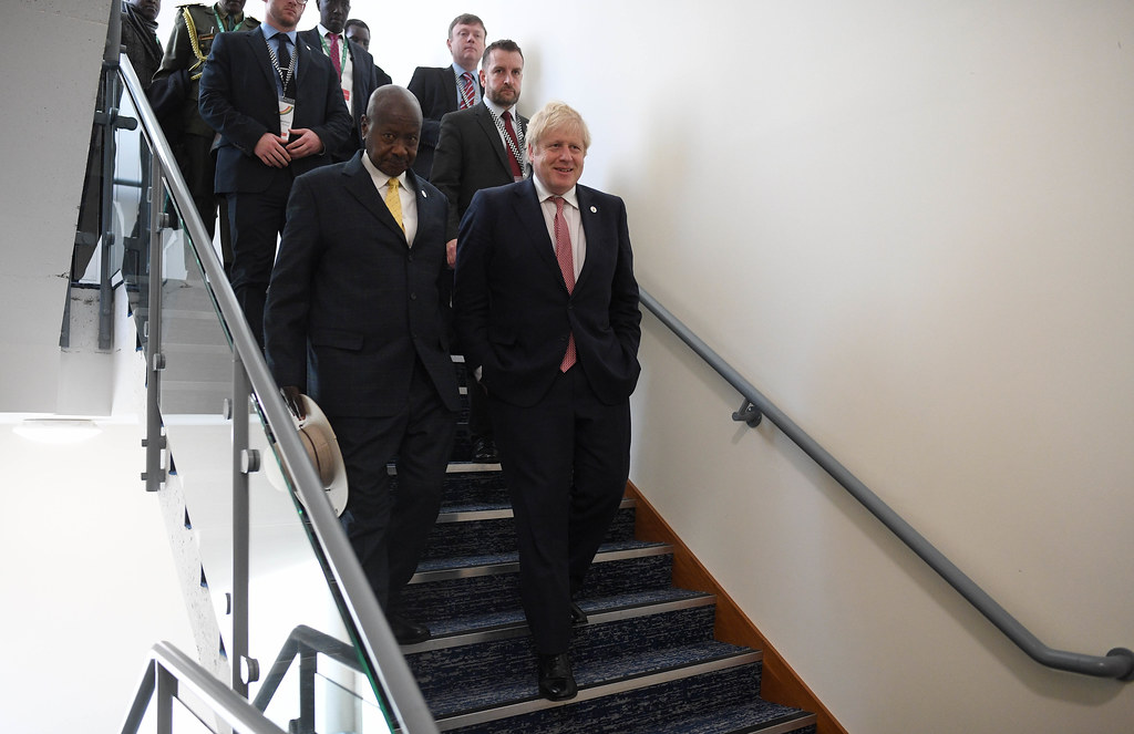 Prime Minister Boris Johnson attends the Africa Investment Summit