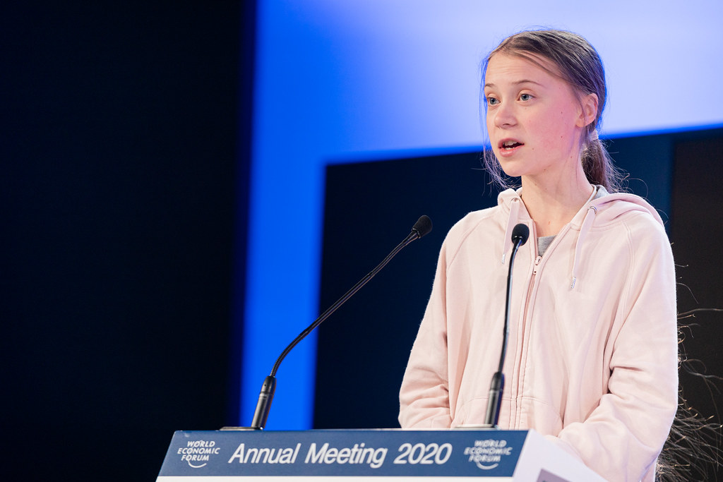 World Economic Forum Annual Meeting | Greta Thunberg, Climat… | Flickr