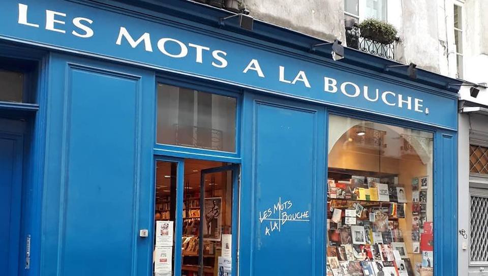 法國最知名同志書店Les Mots a la Bouche即將面臨迫遷。（圖片來源：Instagram）