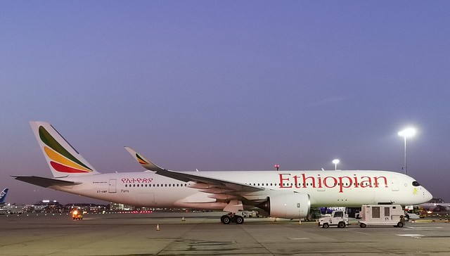 ET-AWP A350-900 ETHIOPIAN LHR