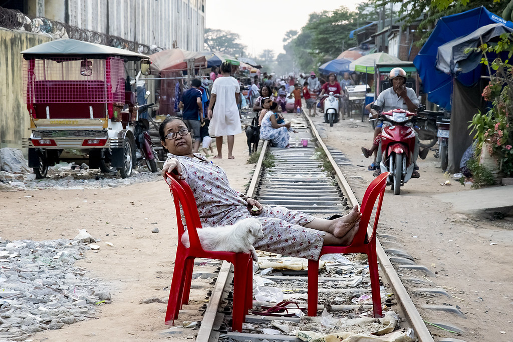 Railway Slums; Phnom Penh