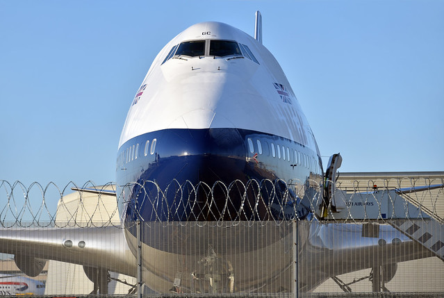 BOAC receiving attention at Bealine Base.