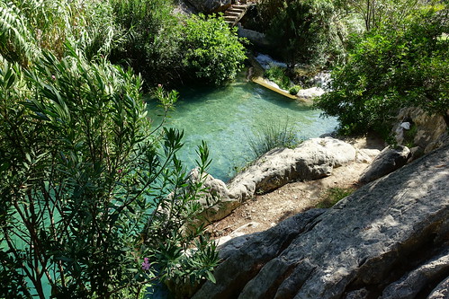 LAS FUENTES DEL ALGAR Y EL CASTELL DE GUADALEST (ALICANTE). CASCADAS Y PEÑAS. - De viaje por España (24)