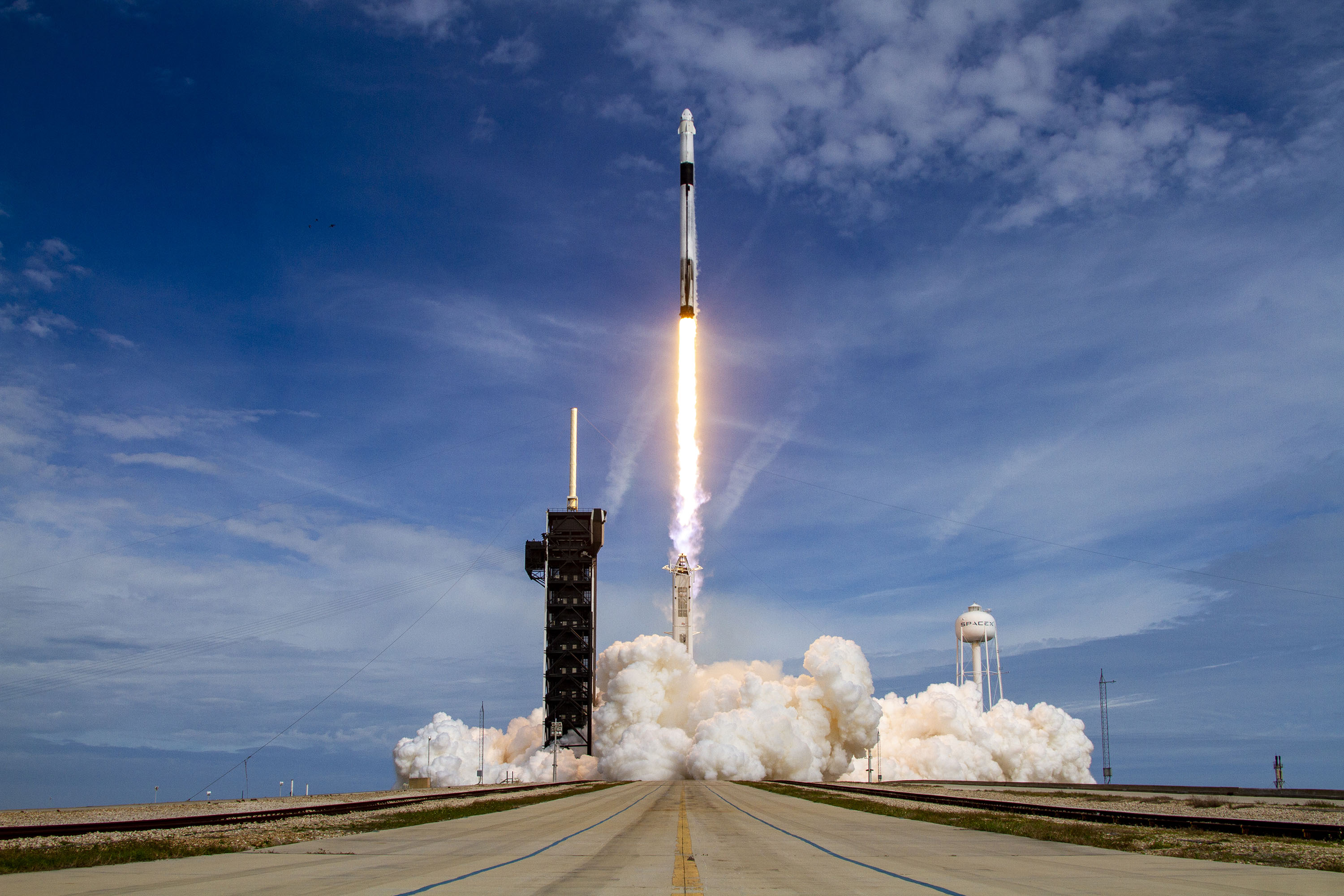 Falcon 9 Crew Dragon In Flight Abort Test