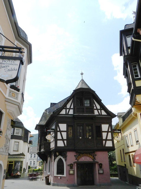 edificio Alte Dorfschaenke Assmannshausen Valle del Rin Alemania