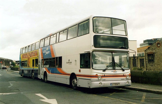 Dublin Bus, AV 356 / 03-D-50356, a December 2003, Volvo B7TL, with Alexander H49/27F bodywork. Heuston Station, Dublin. 24.09.2005.