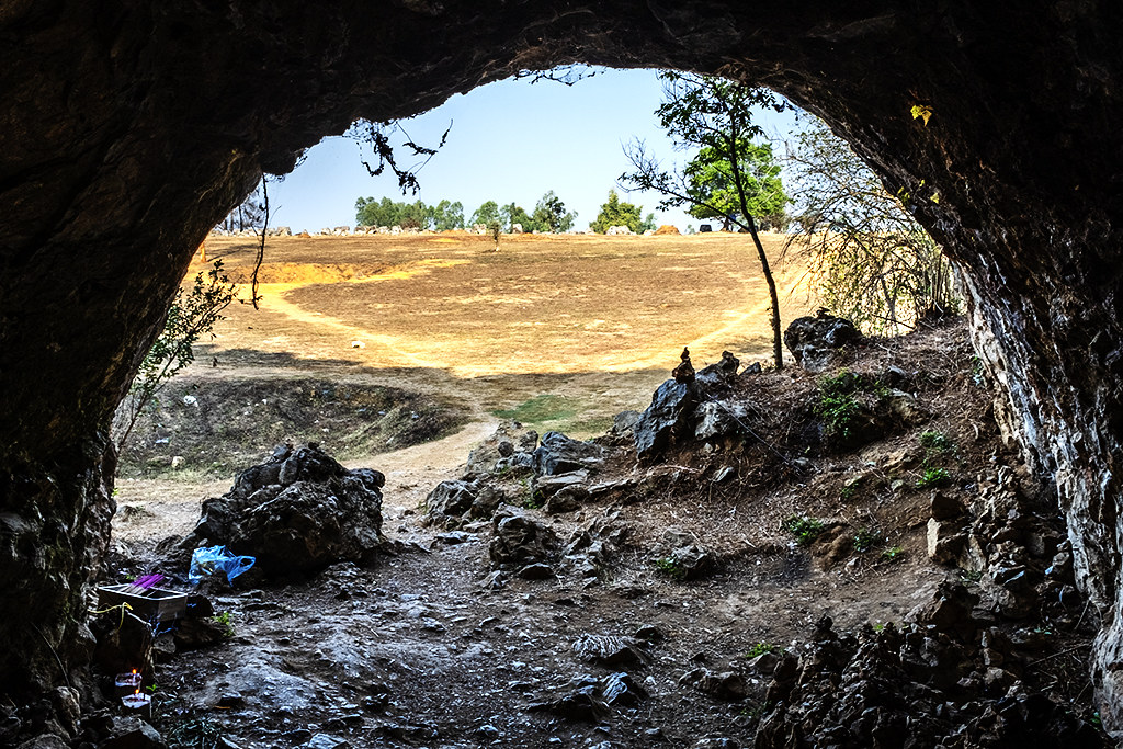 Cave at Plain of Jars Site 1--Phonsavan 2