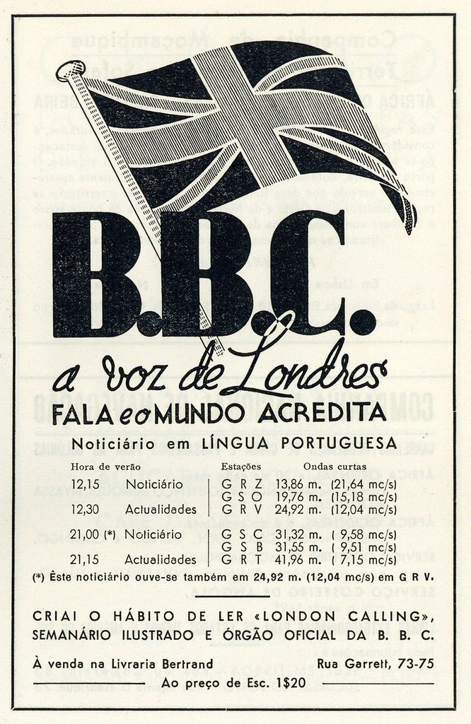 Publicidade antiga | vintage advertisement | Portugal 1940s