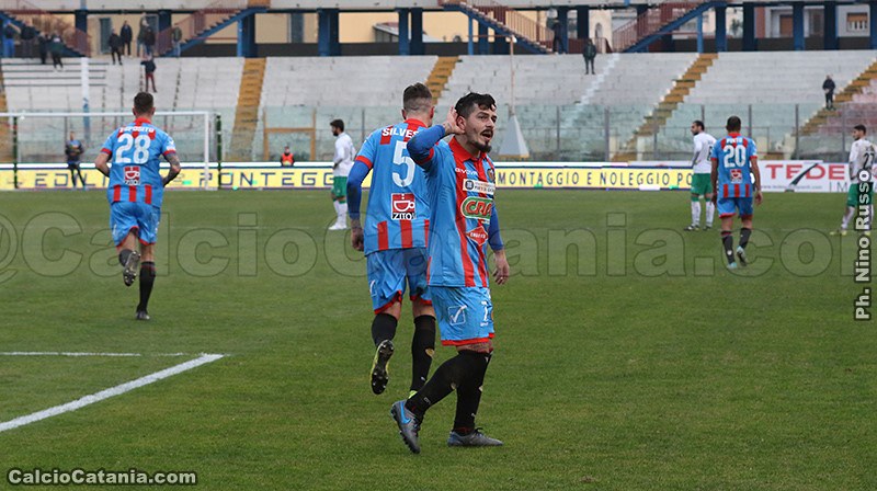 Viterbese-Catania 2-0: K.O. nel finale, prima amarezza del 2020