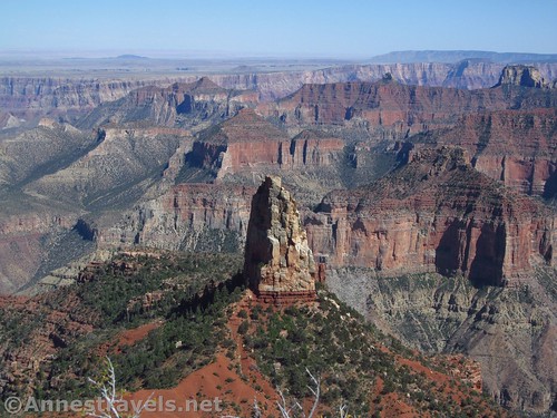 Point Imperial and surrounding scenery, Grand Canyon National Park, Arizona