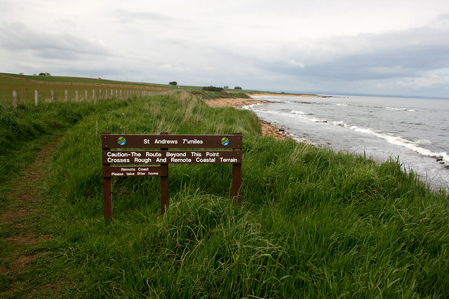 The Fife Coast Path near Kingsbarns