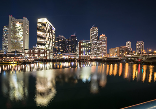Boston from Fort Point Channel 1/22/2020