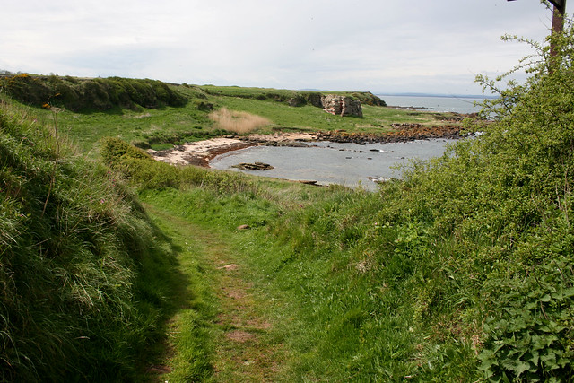 The Fife Coast Path near Boarhills