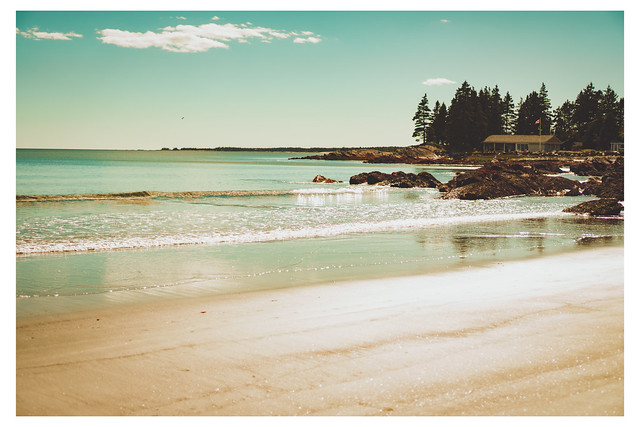 Enjoying a Sunny Day - At the Shore, Nova Scotia - Canada_Web 1-Q_Scaled