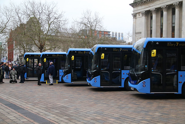 New Bus Launch For The Star, Portsmouth Guildhall Square, January 24th 2020