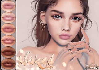 WarPaint* @ Uber - Naked lips | -- Available January 25 