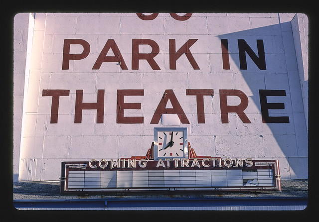 66 Park-in Theater, detail, Route 366, Crestwood, Missouri (LOC)