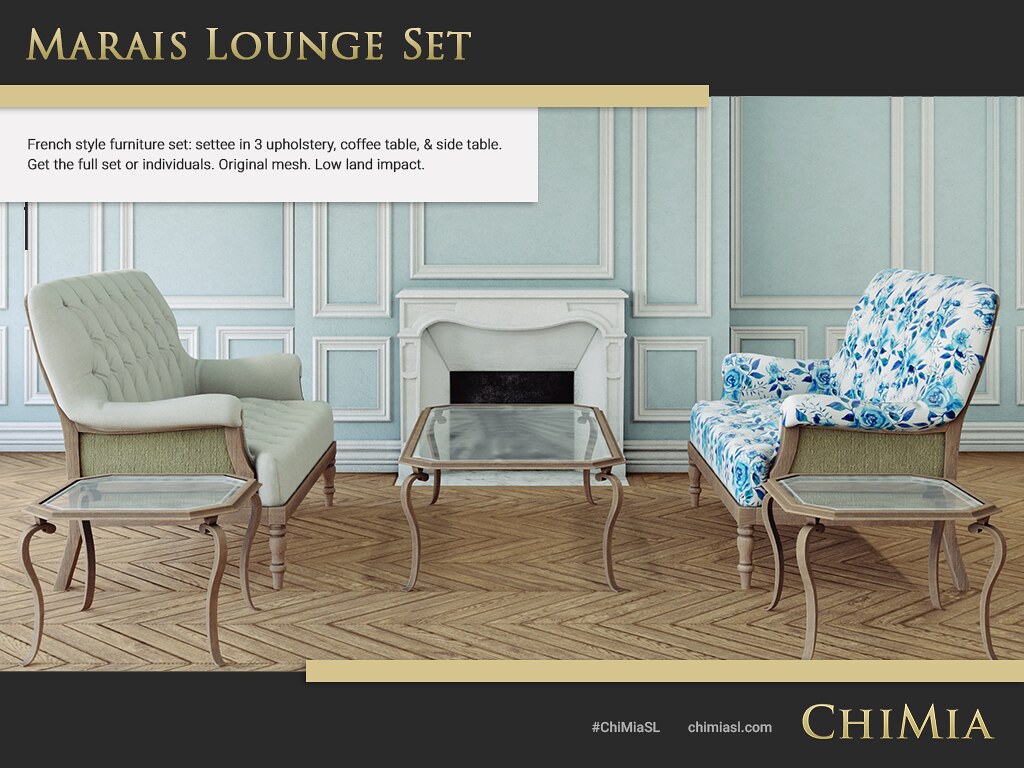 Marais Lounge Set by ChiMia