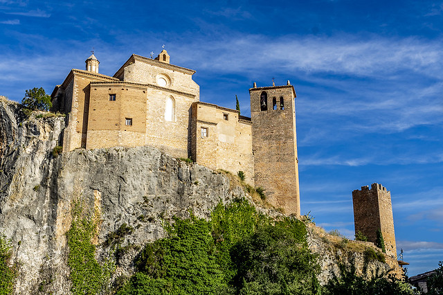 Castillo-Colegiata de Alquézar, Huesca (España)