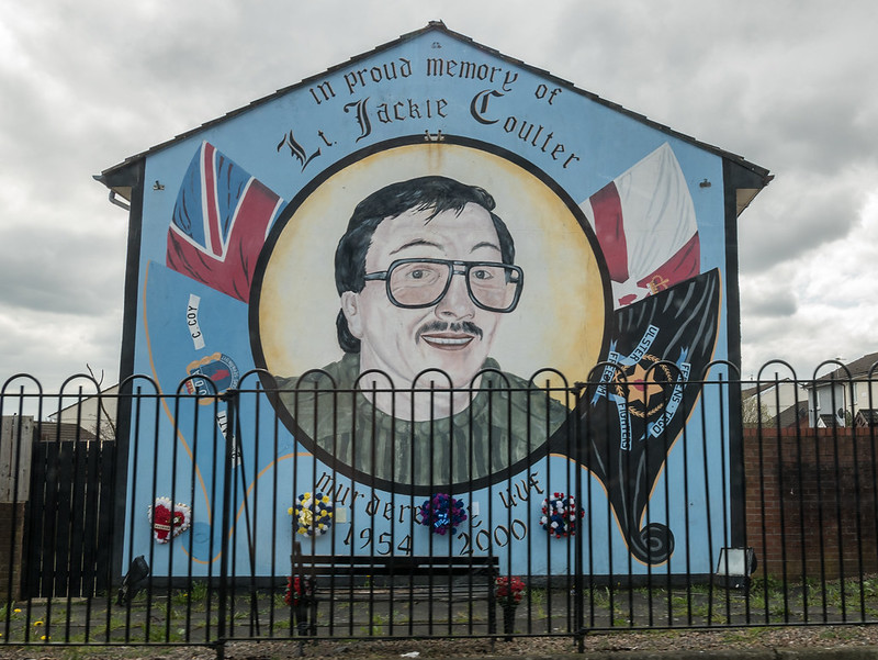 Lt. Jackie Coulter mural, Belfast