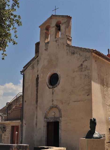 Eglise St Christophe, Rab, île de Rab, Comitat de Primorje-Gorski Kotar, Croatie.
