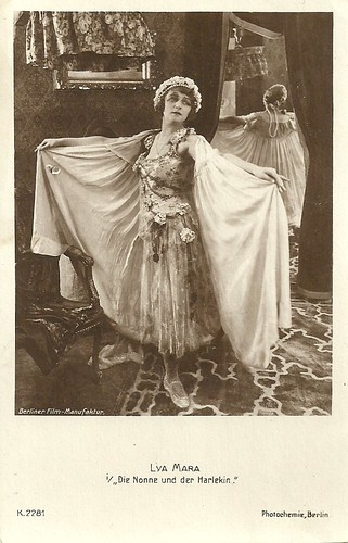 Lya Mara in Die Nonne und der Harlekin (1918)