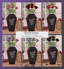 Coffin Vases