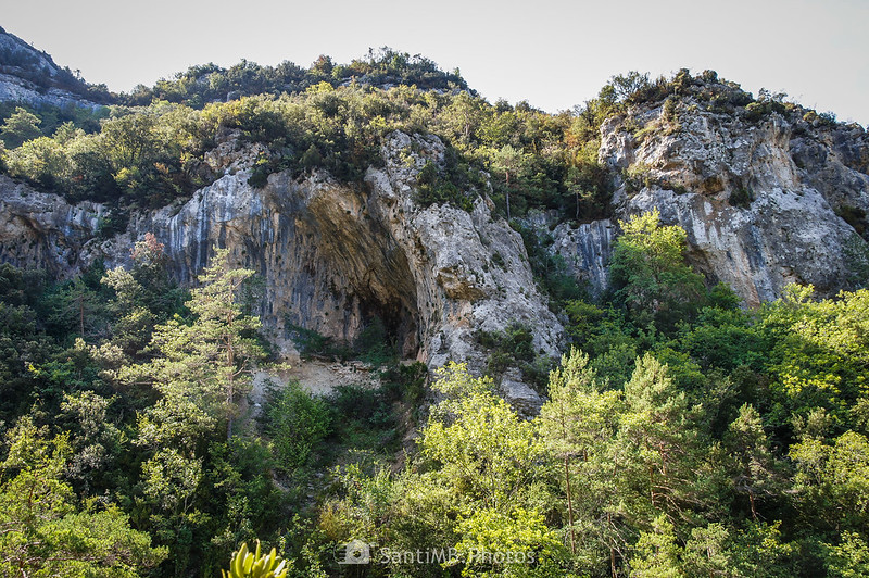 Cueva en el barranco de la Pixera