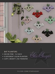 Bat Planters