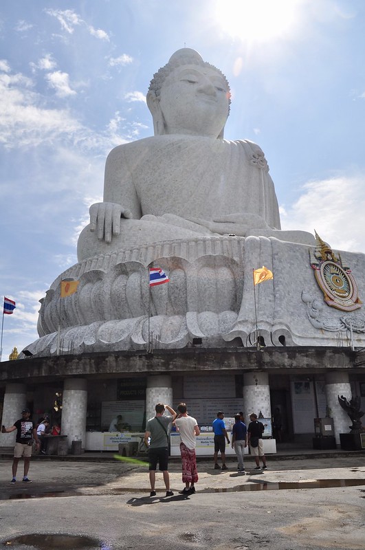 Visiting Big Buddha, Phuket