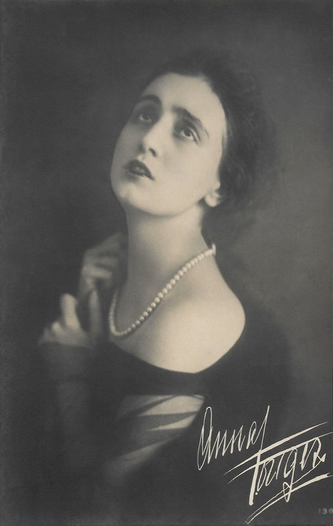 Anna Fougez | Italian postcard by Fotocelere, Torino, no. 13… | Flickr