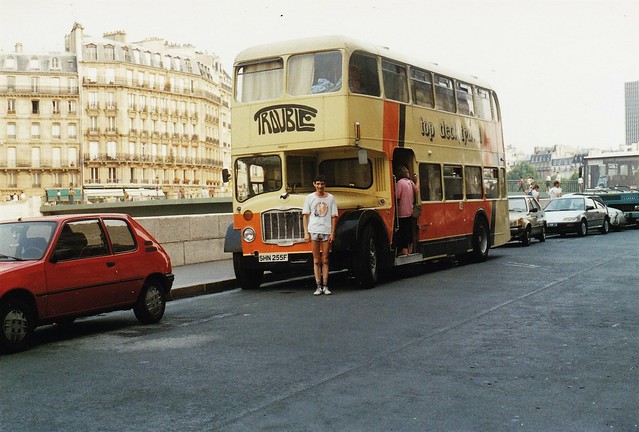 Bristol Lodekka FLF6G / ECW SHN 255F Paris 1989a