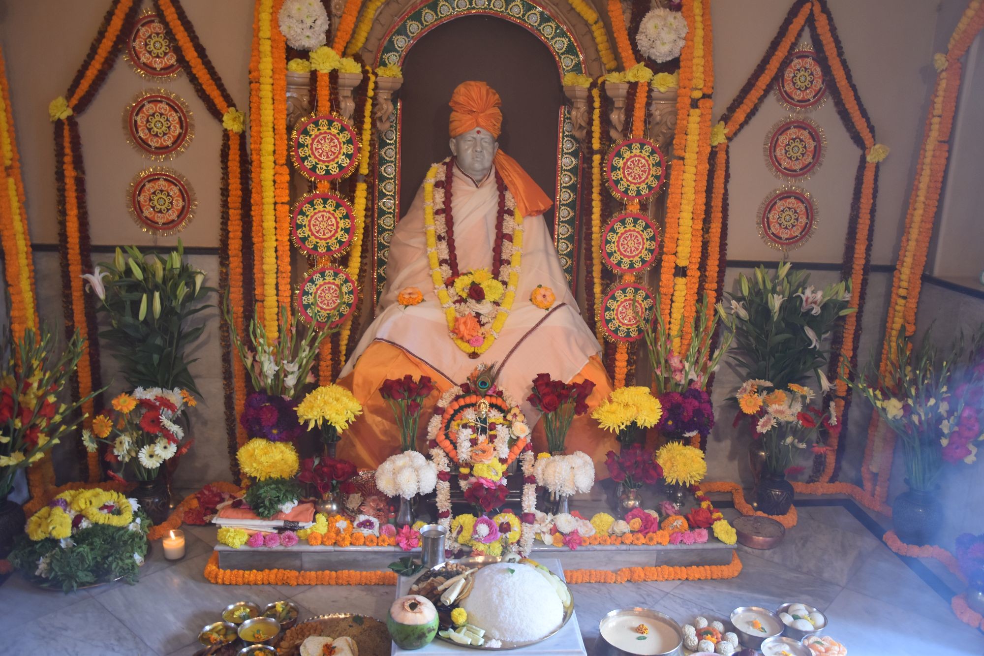 Swami Brahmananda ji's Tithi Puja, Belur Math, 2020