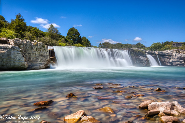 Mauria River Falls New Zealand Tasman