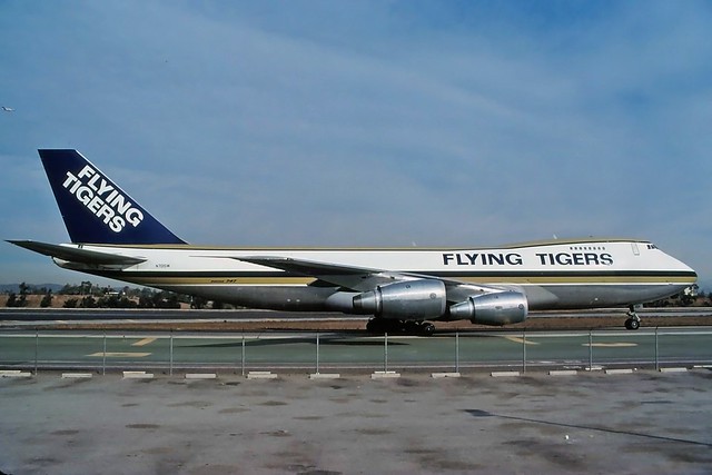 N701SW FLYING TIGERS 747-245F(SCD) at KLAX