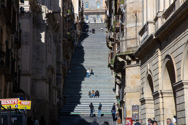 Staircase of Santa María del Monte in Caltagirone, Sicily
