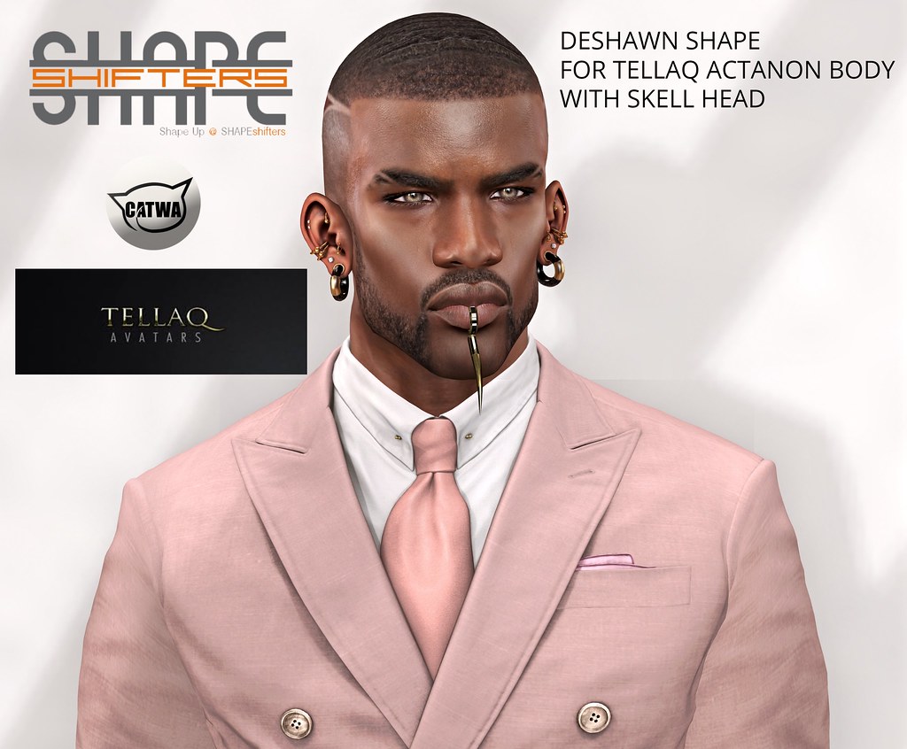 [SHAPEshifters] DESHAWN SHAPE FOR TELLAQ ACTANON BODY WITH SKELL HEAD