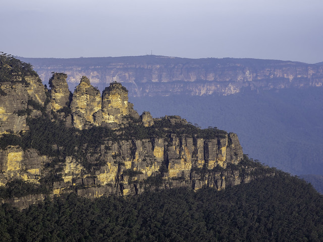Three Sisters from Eagle Hawk Lookout - Katoomba NSW