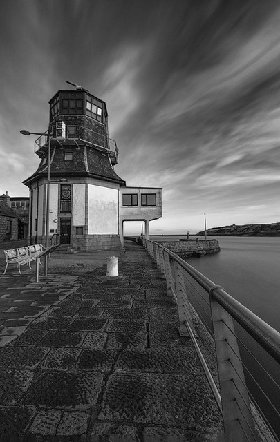The Roundhouse, Aberdeen Harbour, Aberdeen, Aberdeenshire, Scotland.