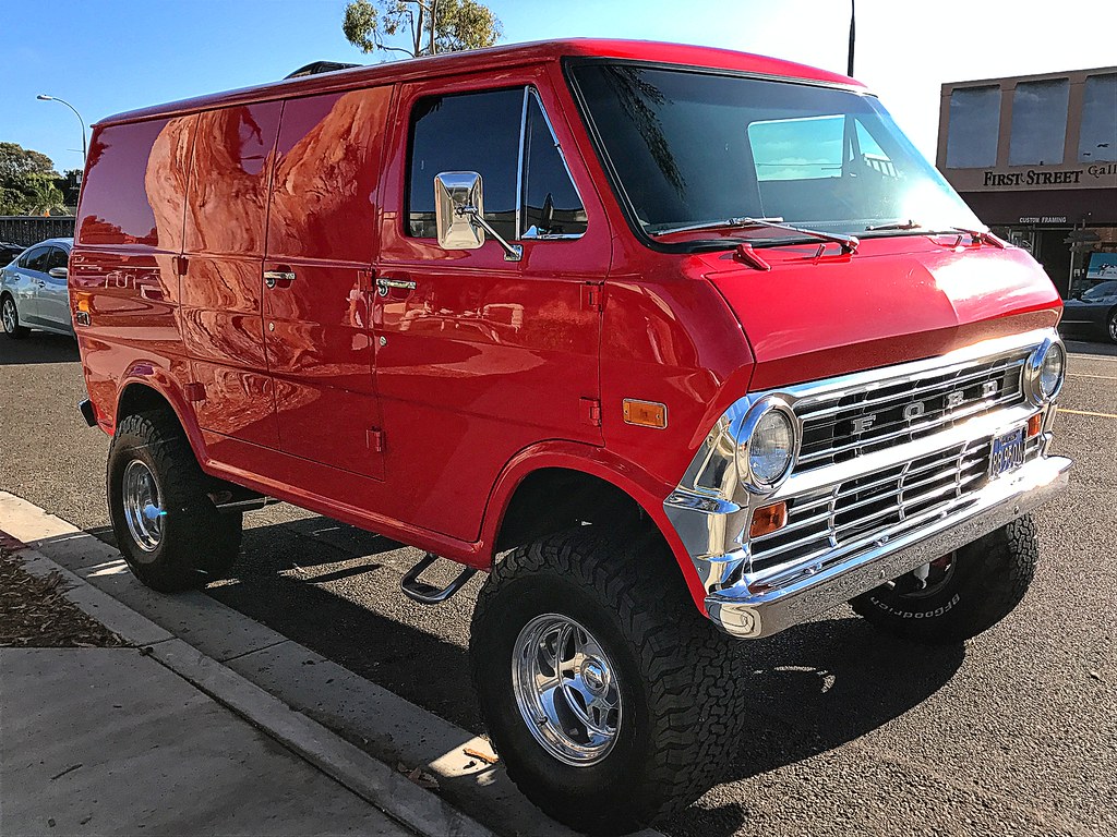 70's ford econoline van