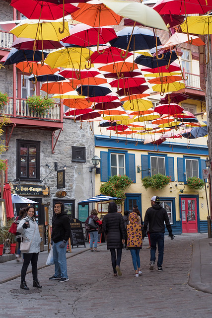 Umbrellas with Color