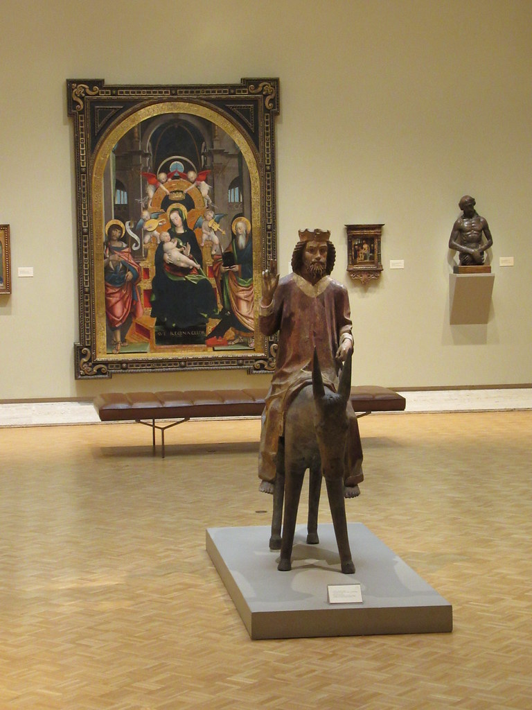 Christ Riding a Donkey (Palmesel), Chazen Museum of Art, U